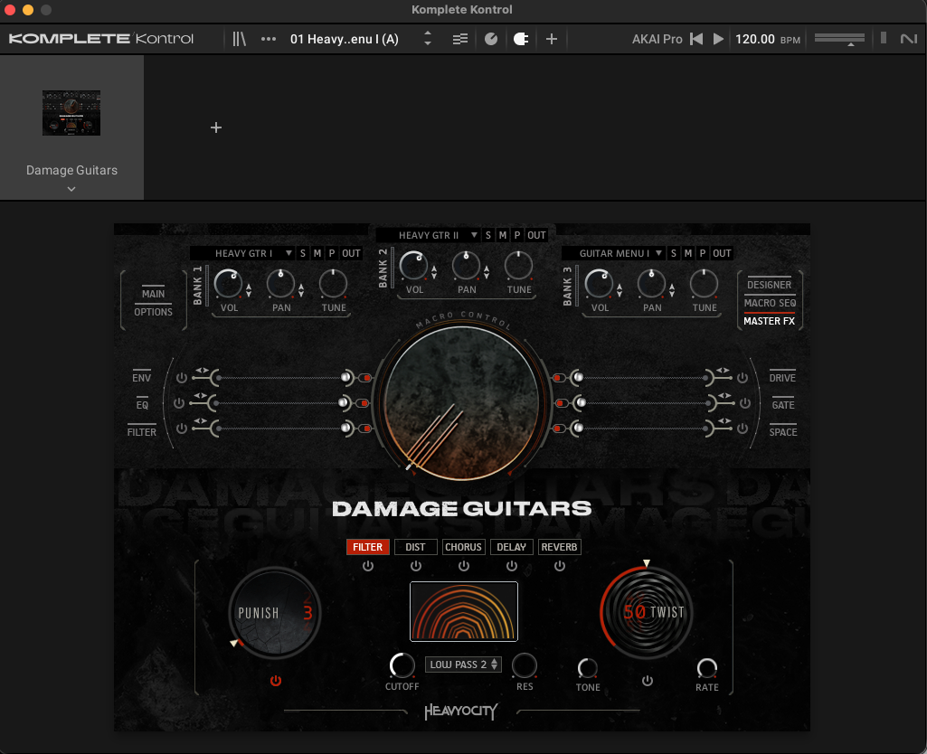 Native Instruments Damage Guitars